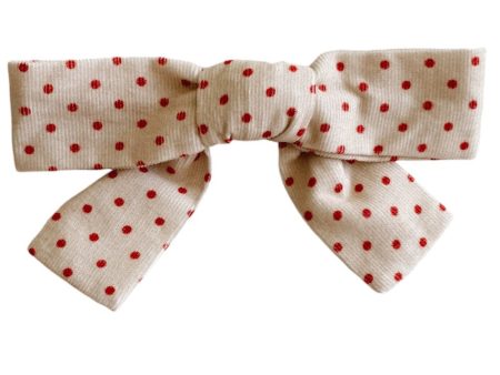 Lalaby Red Dot Big Hair Bow Online Sale