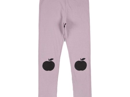 Bobo Choses Lavender Poma Leggings Hot on Sale