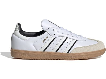 adidas Originals Cloud White Off White Core Black Samba Og J Sneakers For Sale