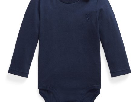 Ralph Lauren Baby Refined Navy Tonal Print Body Online Hot Sale