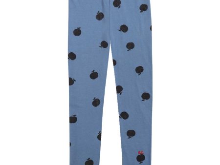 Bobo Choses Infinity Poma Allover Blue Leggings Online Sale