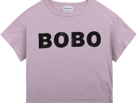 Bobo Choses Pale Mauve Short Sleeve T-Shirt Hot on Sale