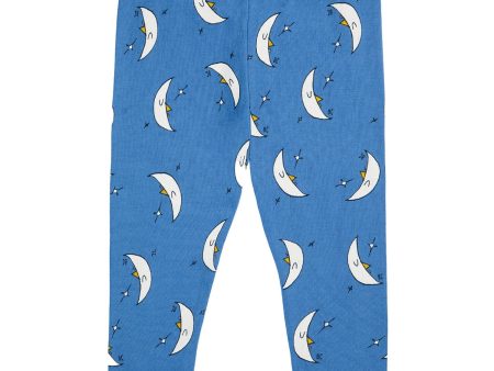 Bobo Choses Blue Beneath The Moon All Over Leggings Discount