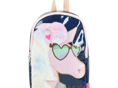 Billieblush Navy Rucksack For Sale