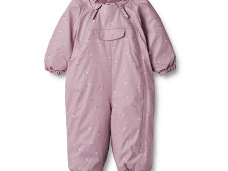 Wheat Soft Lilac Flowers Wintersuit Evig Discount