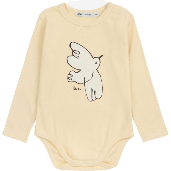 Bobo Choses Light Yellow Freedom Bird Body Cheap