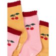 Konges Sløjd Cherry 2 Pack Jaquard Frill Socks on Sale