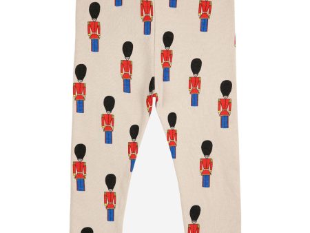 Bobo Choses Offwhite Little Tin Soldiers All Over Leggings Discount