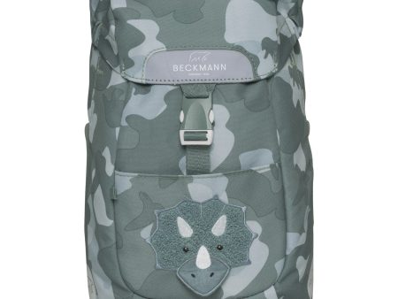 Beckmann Grey Classic Mini Barnehage Ryggsekk - Dinosaur Fashion