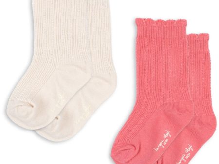 Konges Sløjd Mix Pack 2 Pack Pointelle Socks on Sale