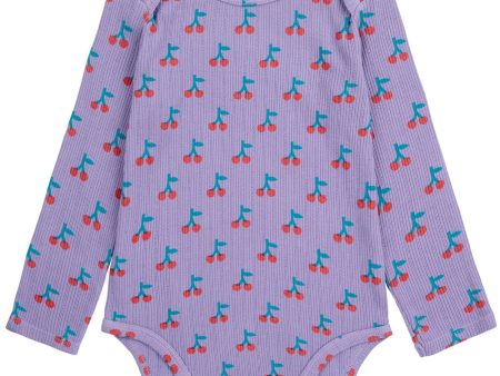 Bobo Choses Purple Cherry All Over Body For Cheap