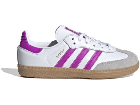 adidas Originals Ftwwht Purbur Gum3 Samba Og C Sneakers Sale