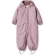 Wheat Soft Lilac Flowers Thermo Rainsuit Aiko Online Sale