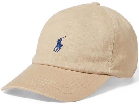 Polo Ralph Lauren Boy Cap Classic Khaki Discount