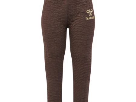 Hummel Chocolate Brown Issa Leggings For Sale