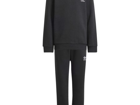 adidas Originals Black Crew Sweat Set Fashion