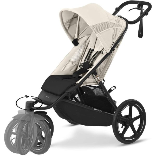 Cybex Avi Spin BLK Barnevogn Seashell Beige Light Beige Sale