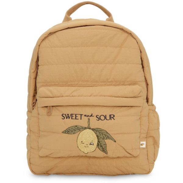 Konges Sløjd Tobacco Brown Juno Quilted Backpack Midi Online Sale