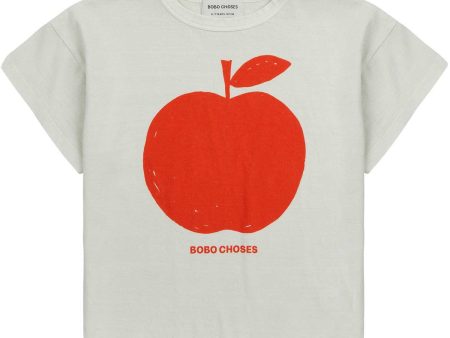 Bobo Choses Offwhite Poma Ecru T-Shirt For Cheap