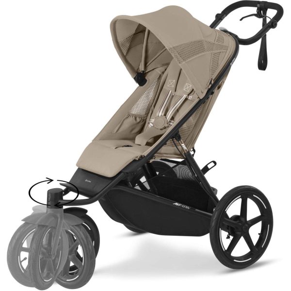 Cybex Avi Spin BLK Barnevogn Beige Almond Beige on Sale