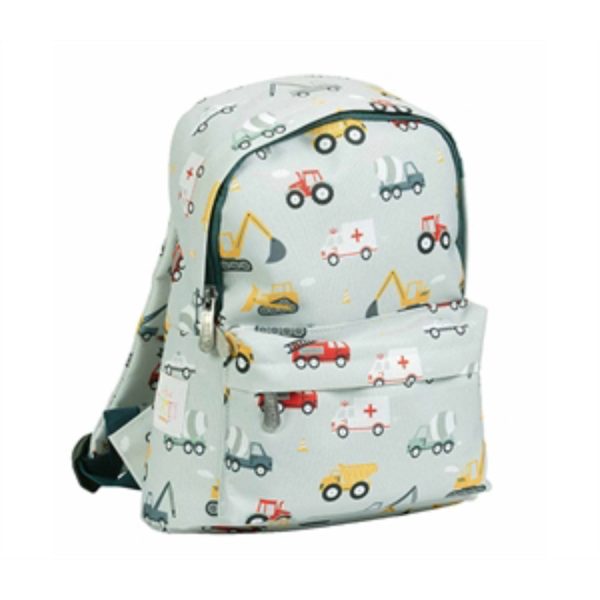 A Little Lovely Company Small Backpack Vehicles Hot on Sale